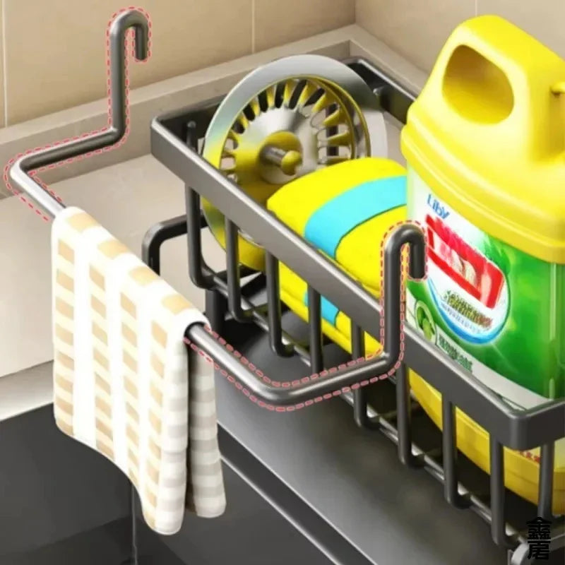 Kitchen draining rack - combining drainage and storage, a space-saving wonder in the kitchen