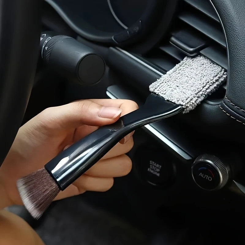 Car Interior Detailing Brush-Soft-Bristled Cleaning Tool For Dashboards,Vents,Crevice-For Car Detailing,Vehicle Interior Cleaner