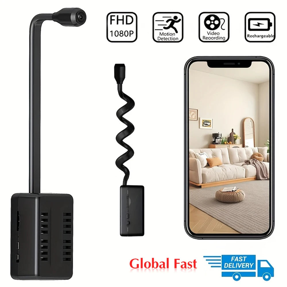 HD 1080P Mini Camera Motion Detection WiFi Camera Video Recorder Indoor Security Protection Surveillance Camcorder Remote View
