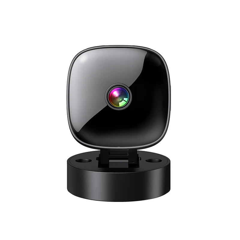 New Security Monitoring High Definition 4K 360 ° Rotating WiFi Mini Camera No Need for Plug in Night Vision Smart Home