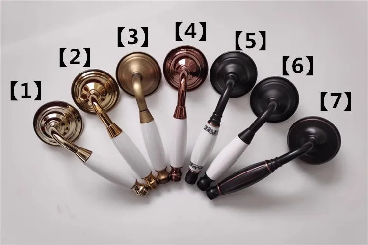 Bathroom Accessories Rose Gold Hand Shower Head High Pressure  Antique Water Output Antique Hand Shower Nozzle Water