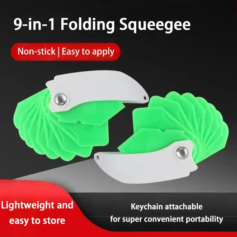 9-in-1 Silicone Caulking Tool Sealant Spreader Spatula Professional Grout Remover for Tile Window Joint Edge Finishing Work