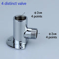 Stainless Steel Shower Arm Extension Arm Joint Shower Nozzle Bottom Hose Wall Mounted Shower Head Arm Bathroom Accessories