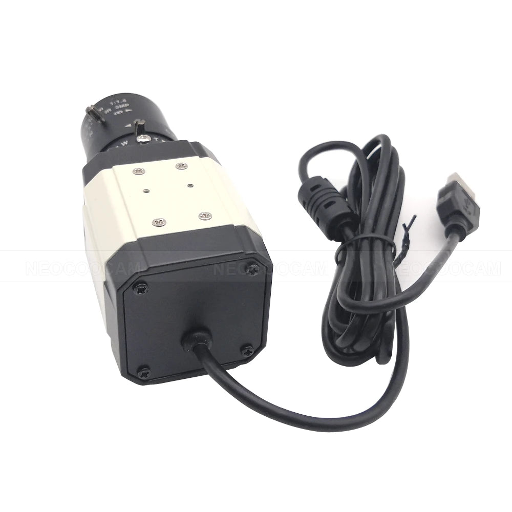 Industrial 4K 30fps CCD IMX415 HD USB Webcam 2K F5253 Sensor PC Video Usb Camera UVC OTG With 3MP 5-50mm Varifocal Zoom Lens