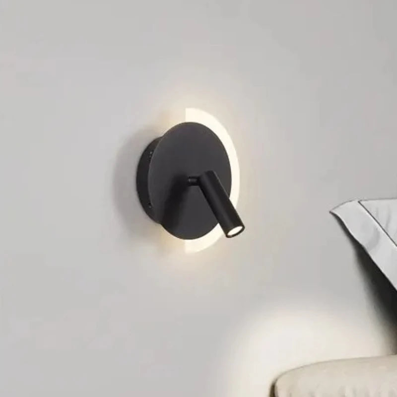 Modern Led Wall Lamp Spotlight Living Room Bedroom Reading Lighting Sconce Wall Light Stair Lamp Corridor Aisle Decor Lighting