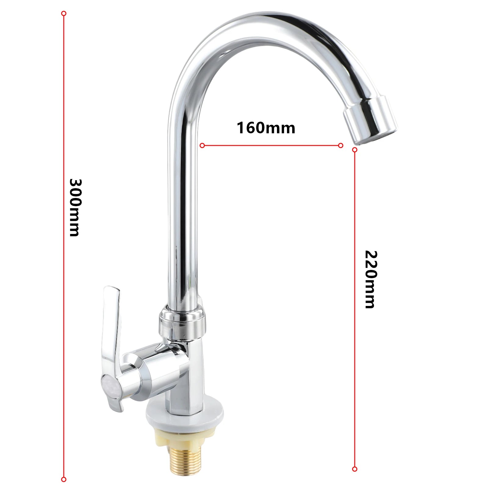 Kitchen Faucet Stainless Steel Tall Kitchen Faucet Mixer Sink Faucet Pull Out Spray Single Handle Swivel Spout Mixer Tap