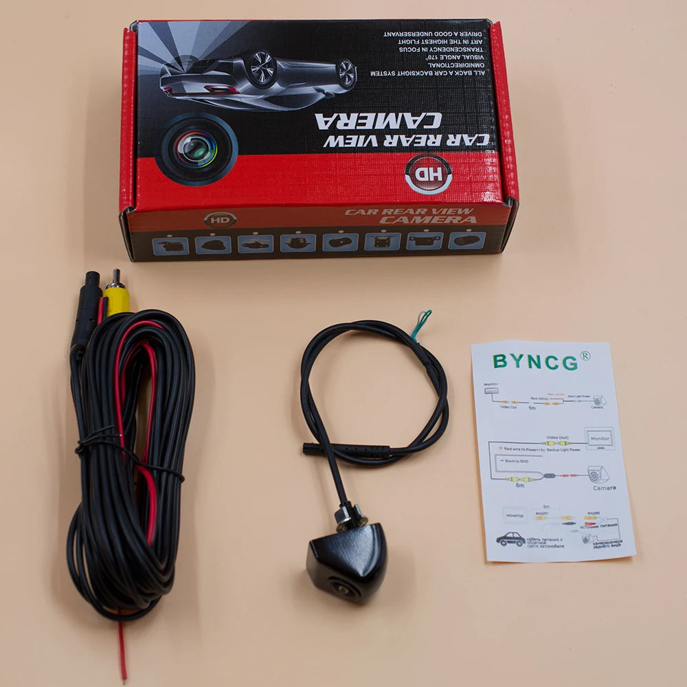 Parking Assistance Car Rear View Camera 12V Back Reverse Fish Eyes Night Vision CCD HD 170 Degree Angle Auto