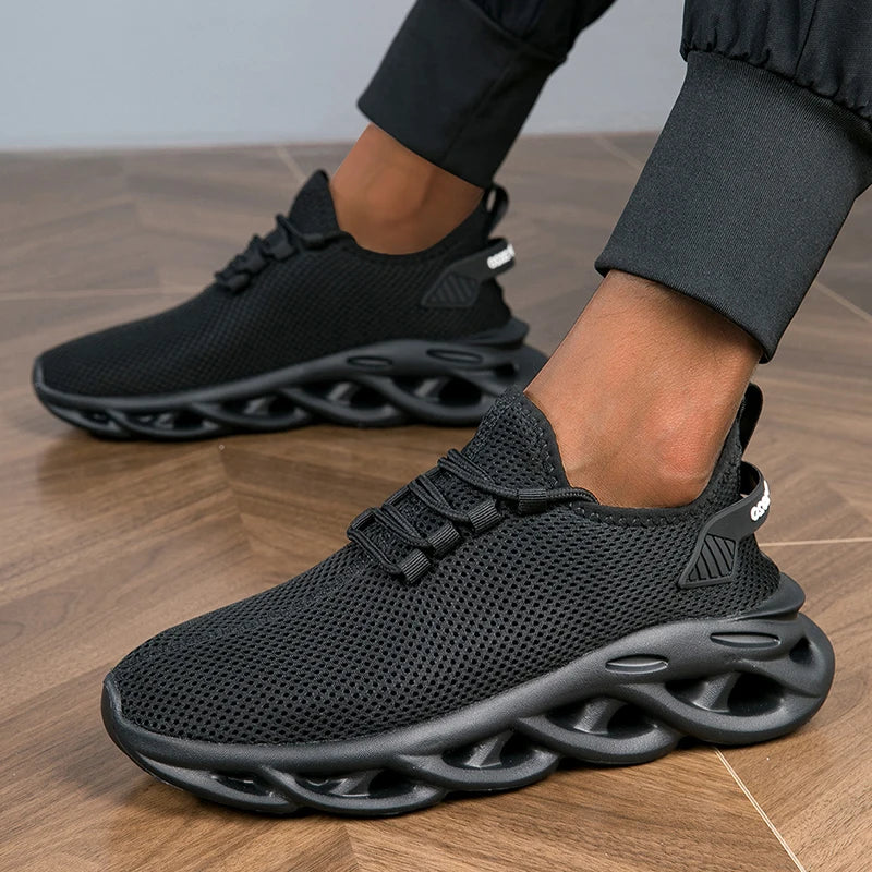 Men's Sports Sneakers Running Shoes Non-Slip Outdoor Casual Mesh Tennis Athletic Lightweight Breathable For Women Walking Shoe