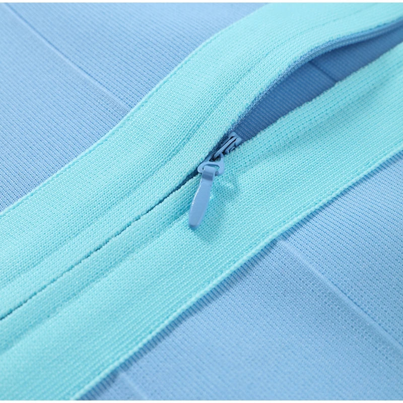 Elegant V-Neck Women's Dress Sleeveless Zippers Elastic Hip Package Lady Mini Dresses 2026 Summer Autumn Chic New Female Robe