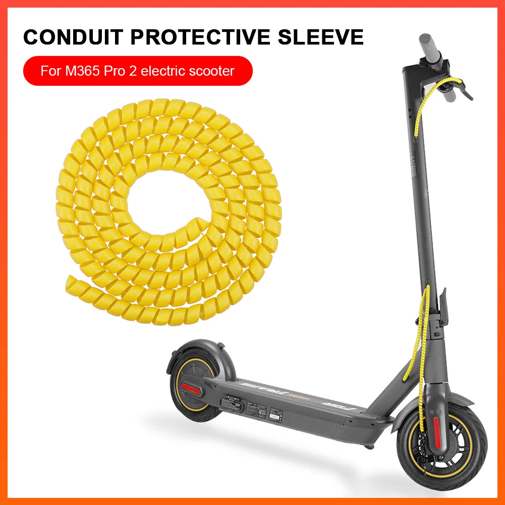 1.3m Electric Scooter Line Protector Cover Universal Electric Scooter Cable Protection Cover For M365 PRO2 Electric Scooter Part