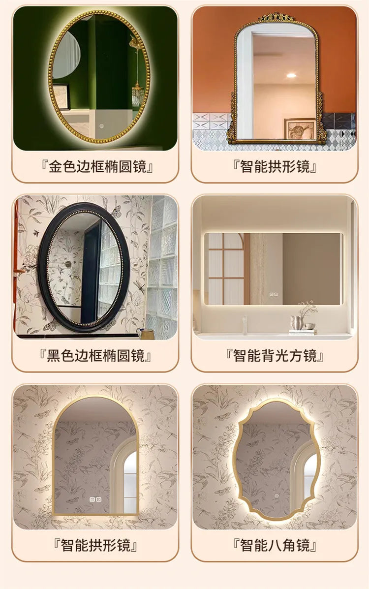Storage Drawers Bathroom Cabinet Interior Dividers Mirror White Bathroom Cabinet Shelving Modern Badkamer Meubel Accessories