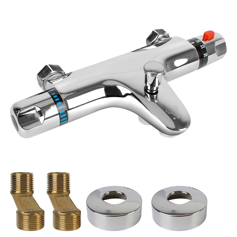 Bathroom Mixing Valve Hot And Cold Mixer Thermostatic Tap Thermostatic Shower Faucet Bathtub Faucet Bathroom Tool