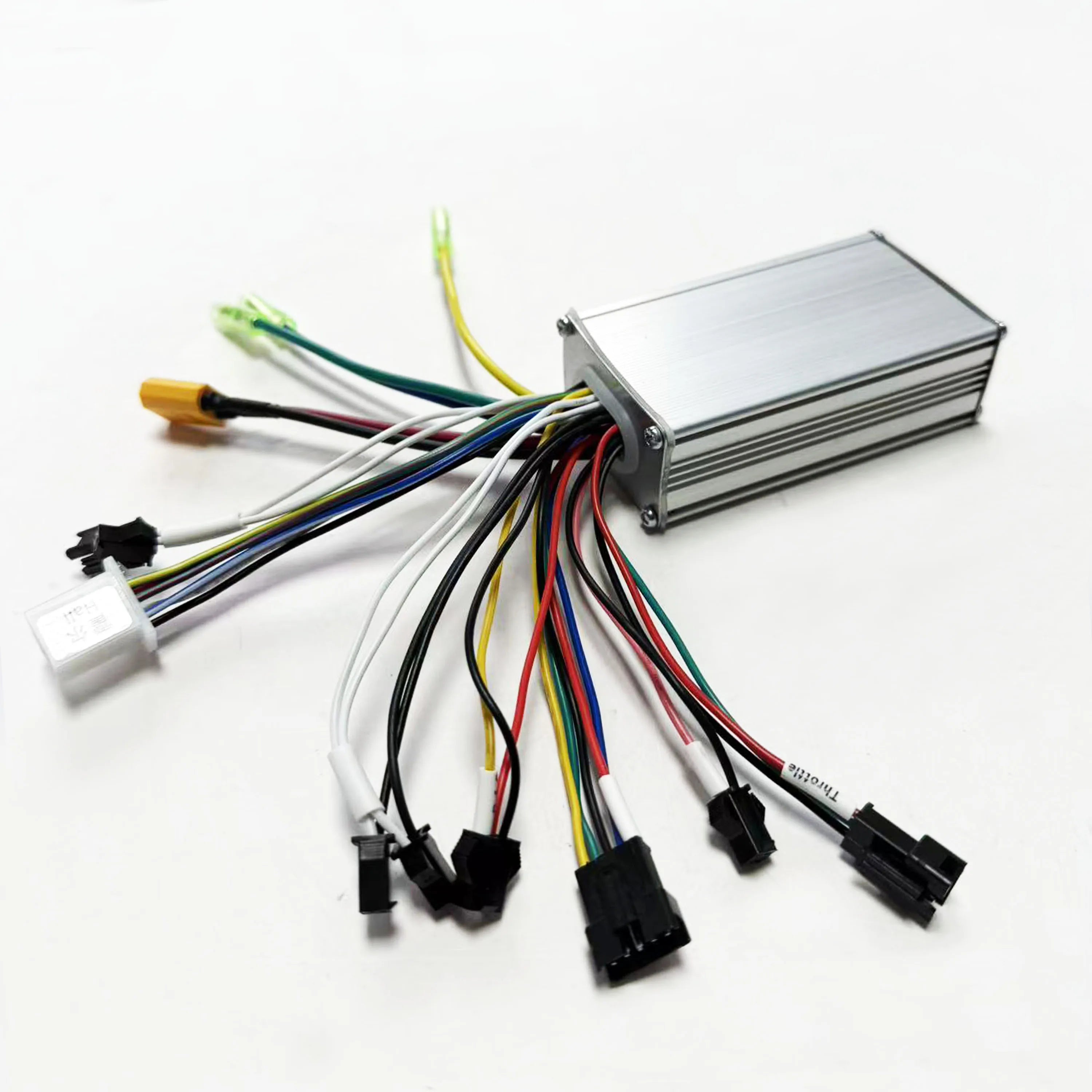 E-bike Brushless Motor Controller, 3 Mode Sine Wave, 24V/36V/48V, 350W 500W, 25A, for S866, V889, S966 UART No.2 LCD E-scooters