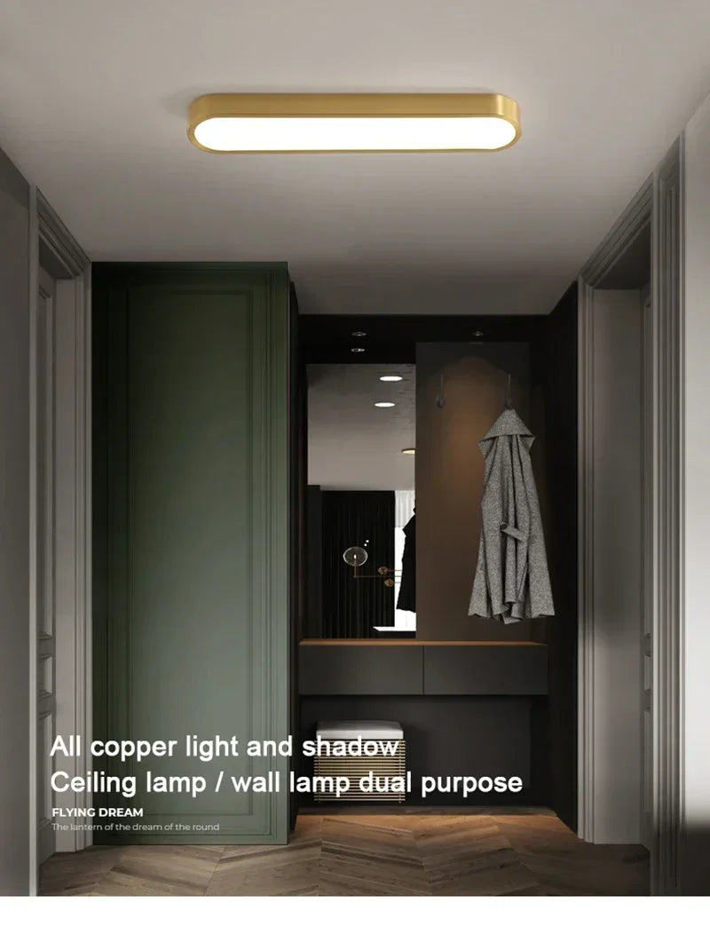 Nordic LED Ceiling Lamp Indoor Lighting Home Decoration For Living Room Bedroom Dining Table Cloakroom Corridor Cloakroom Light