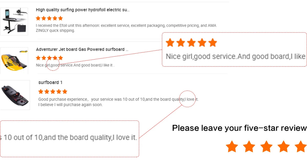 Wholesale Price Jet Board Gas Powered Surfboard With Gas Powered Motor Jetsurf Surfboard