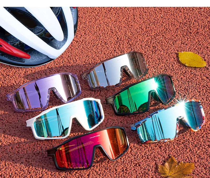 KAPVOE UV400 Cycling Glasses Men MTB Cycling Sunglasses Outdoor Sports Running Eyewear Women Road Bike Glasses