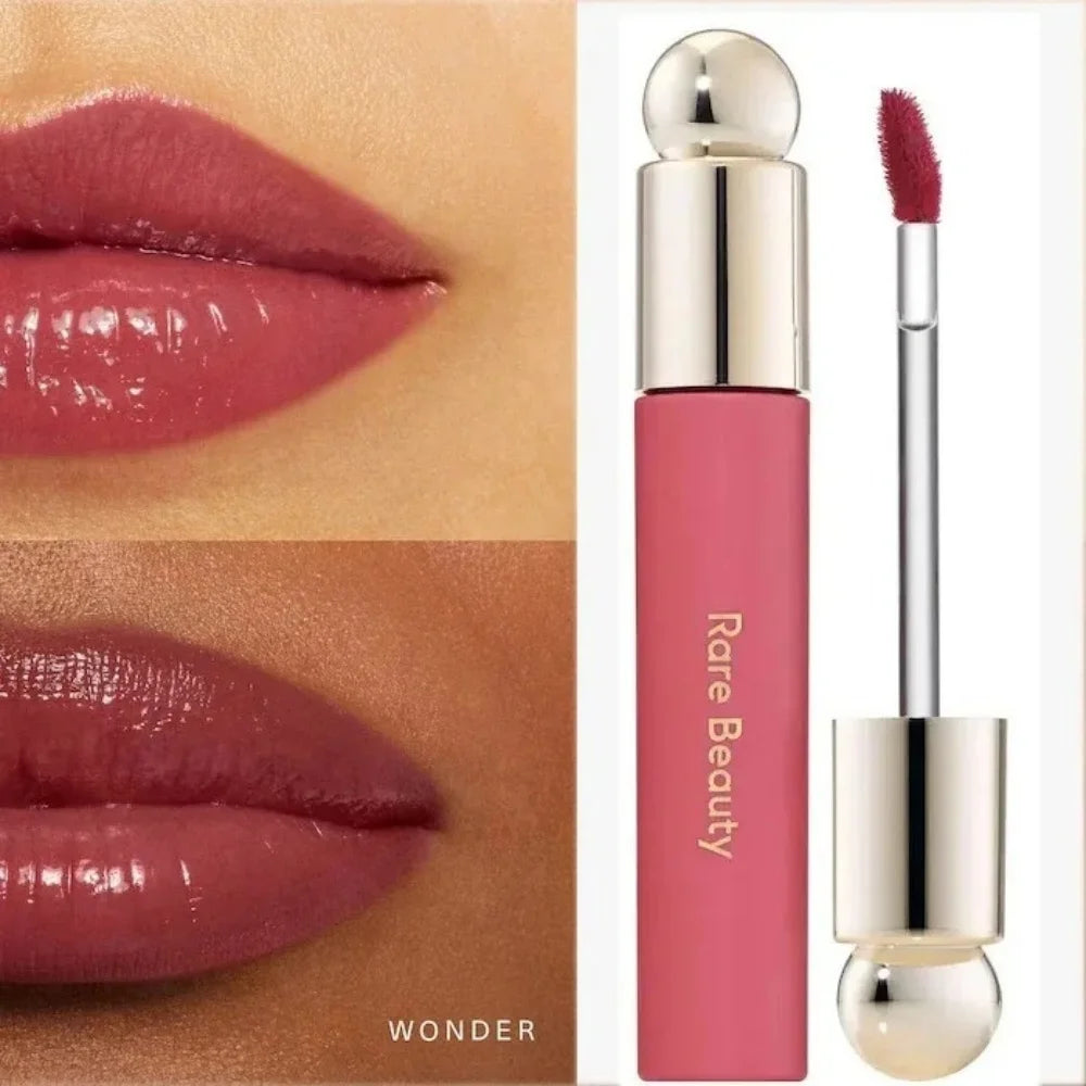Rare Beauty New Smooth Liquid Lip Gloss Hydrating Moisturizing Lasting Natural Bright Lightweight Nutrient Repair Tinted Lip Oil