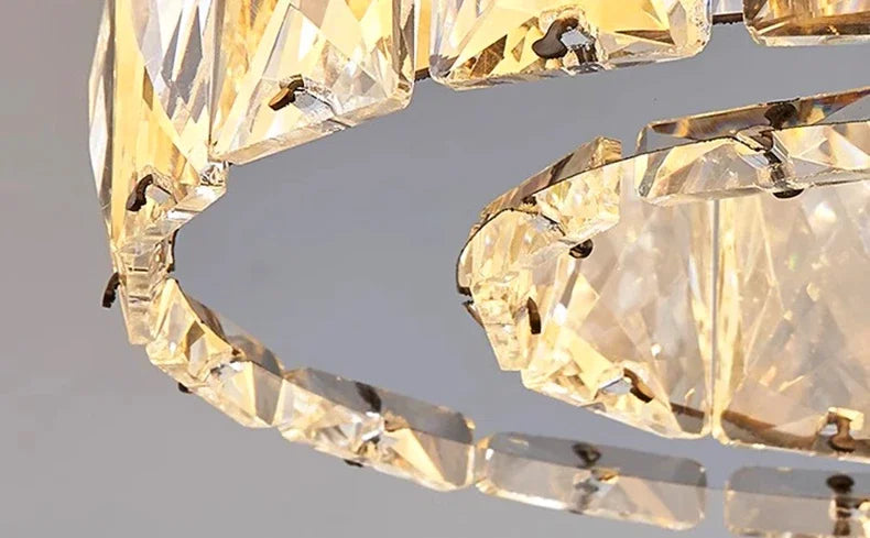 Home Decoration Pendant Lights Luxury Crystal Living Room Chandelier Dining Room Pendant Lamp, Ceiling Light, Indoor Lighting