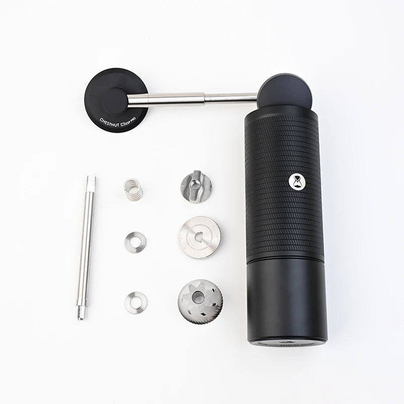 TIMEMORE Chestnut C5ESP PRO Portable Manual Coffee Grinder Foldab Handle Design S2C 42mm Burr Inside Higher Grinding Efficiency