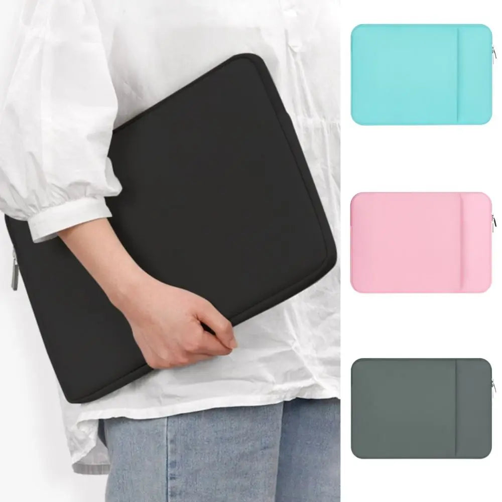 Protective Laptop Briefcase Waterproof Ventilate Tablet Laptop Case Aseismatic Colorful Laptop Carrying Case Tablet Supplies