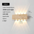 Wabi-sabi LED Wall Lamp Garden Light Stone IP65 Outdoor Waterproof Bedside Retro Sconces Lighting Fixture Home Decoration Indoor