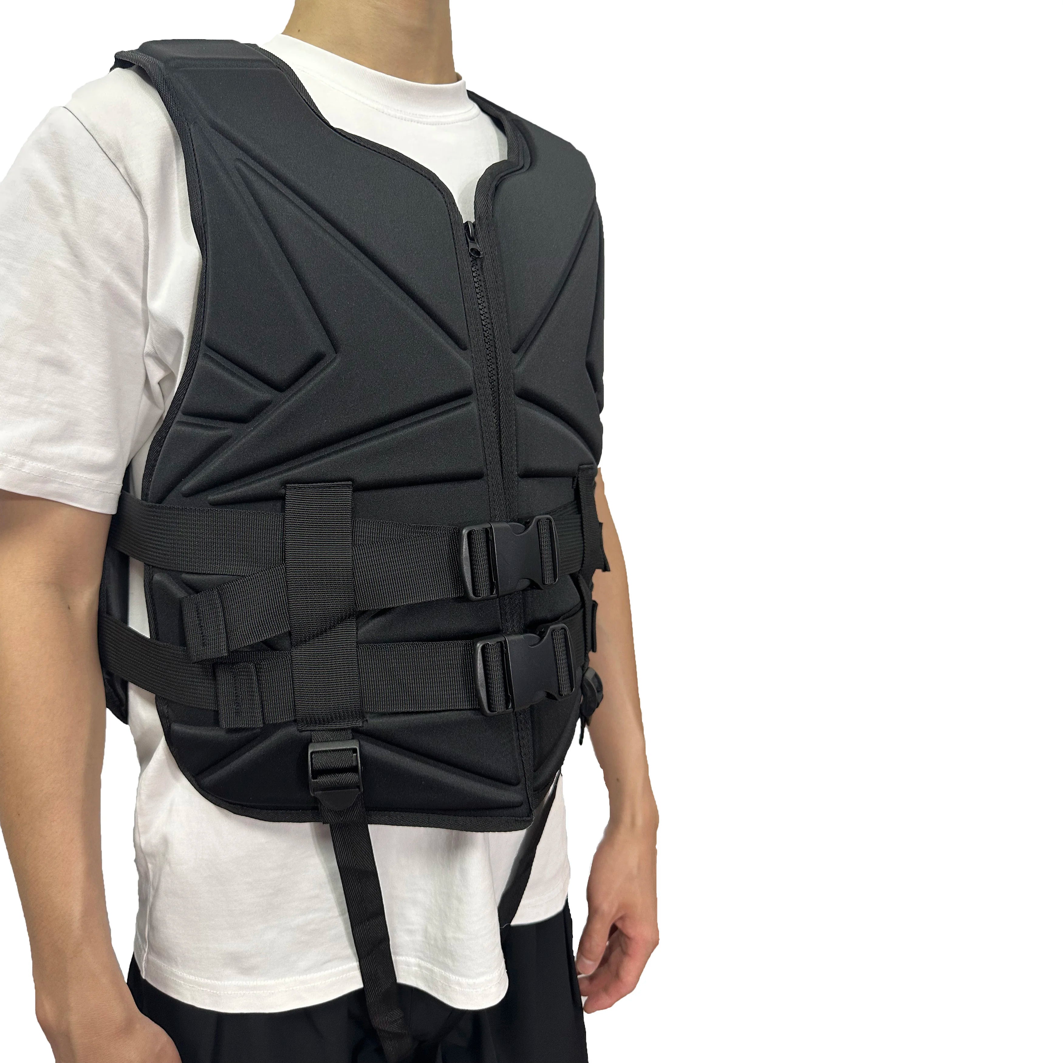 Neoprene Life Jacket Adult Kids Life Vest Water Sports Fishing Vest Kayaking Boating Swimming Surfing Drifting Safety Life Vest