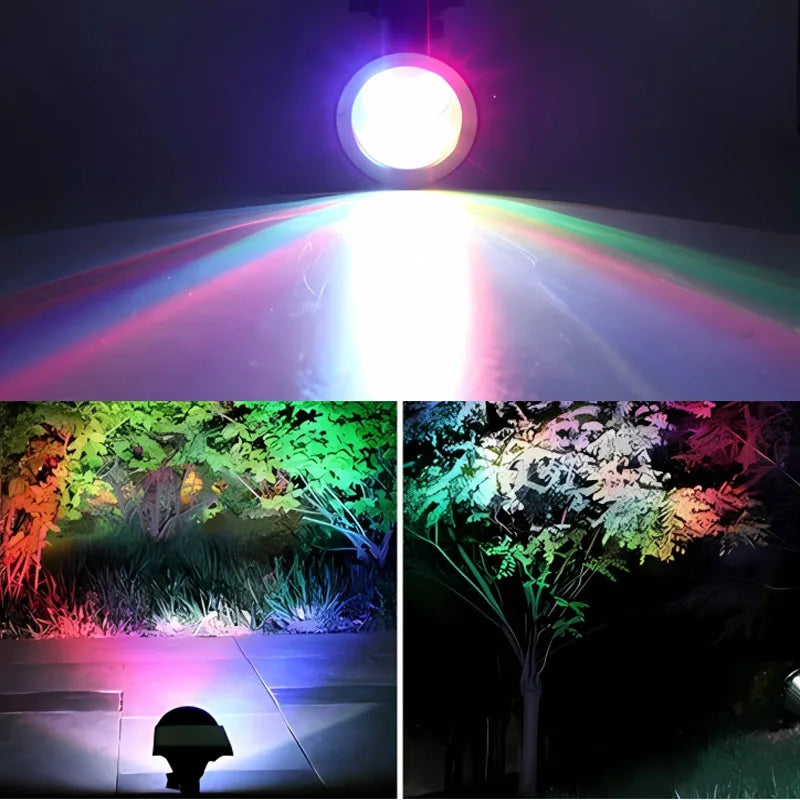 Outdoor Solar Lights Home Garden Patio Walkway Lawn Waterproof 7Led Solar Lamp Spotlight Decoration Energy Yard Lantern Lighting