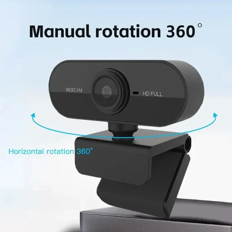 Camera 1080P HD Computer USB Camera With Built In Microphone For Work Tripod Network Web Camera