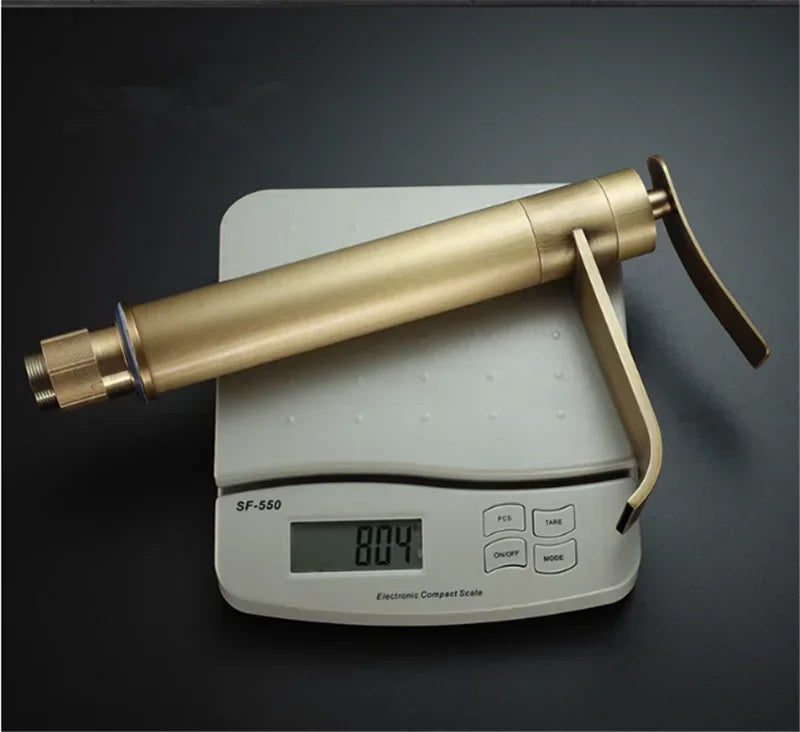 Bronze Basin Faucets Bathroom Faucet Hot & Cold Brass Bathroom Sink Faucet Deck Mounted Lavotory Faucet