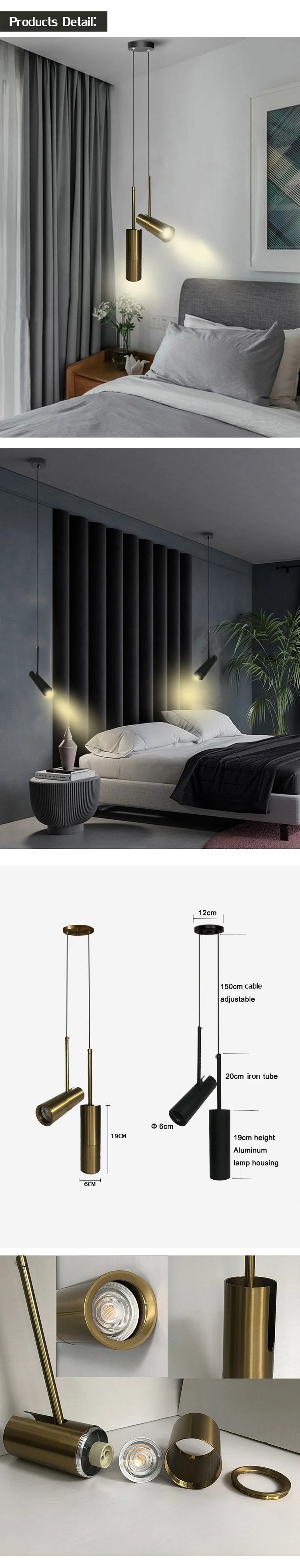 Modern Led Pendant Light  Dining Table Lamp Suspension Chandelier for Living Dining Room Lighting Fixture  Chandelier