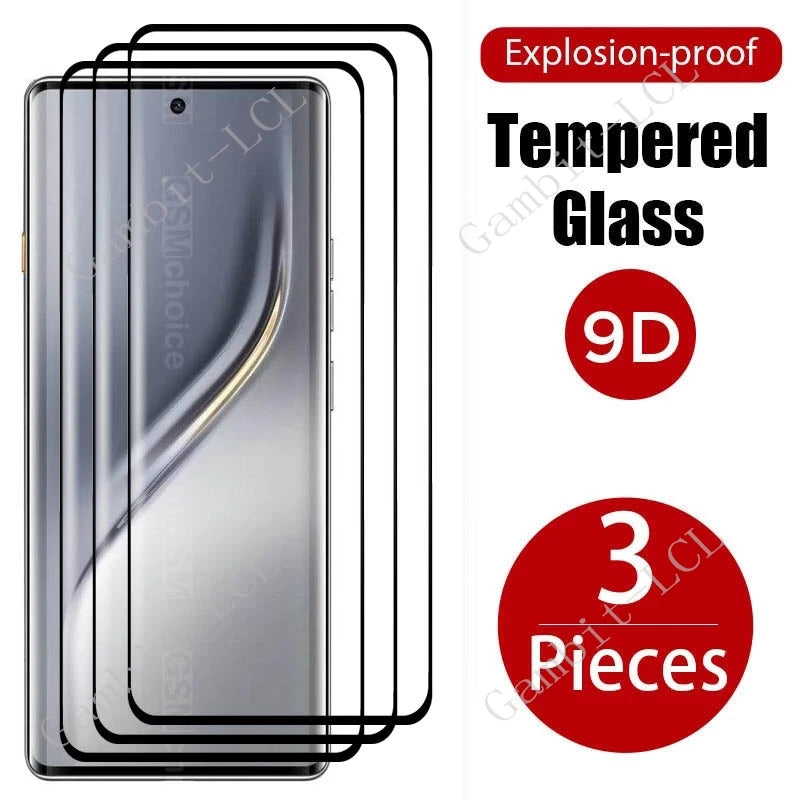 3PCS 9H 3D Curved Tempered Glass For Tecno Camon 40 Pro ON Camon40Pro Camon40 40Pro 4G 5G 6.78" Screen Protector Cover Film