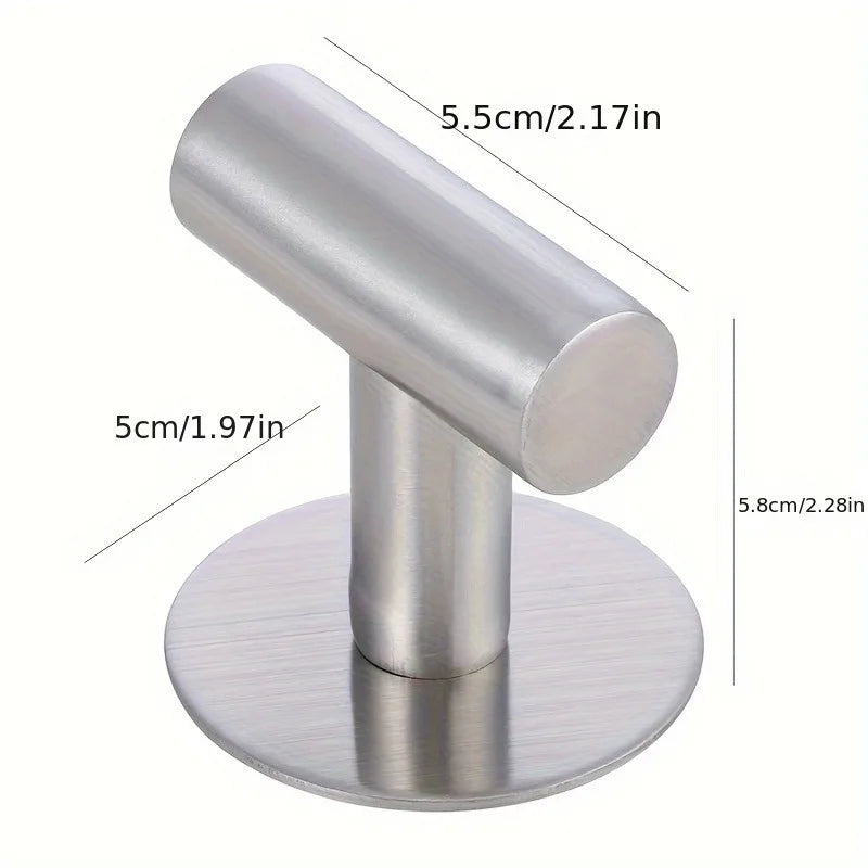 1Pcs Stainless Steel Silver Bathroom Hardware Set Towel Rack Toilet Paper Holder Towel Bar Hook Bathroom Accessories