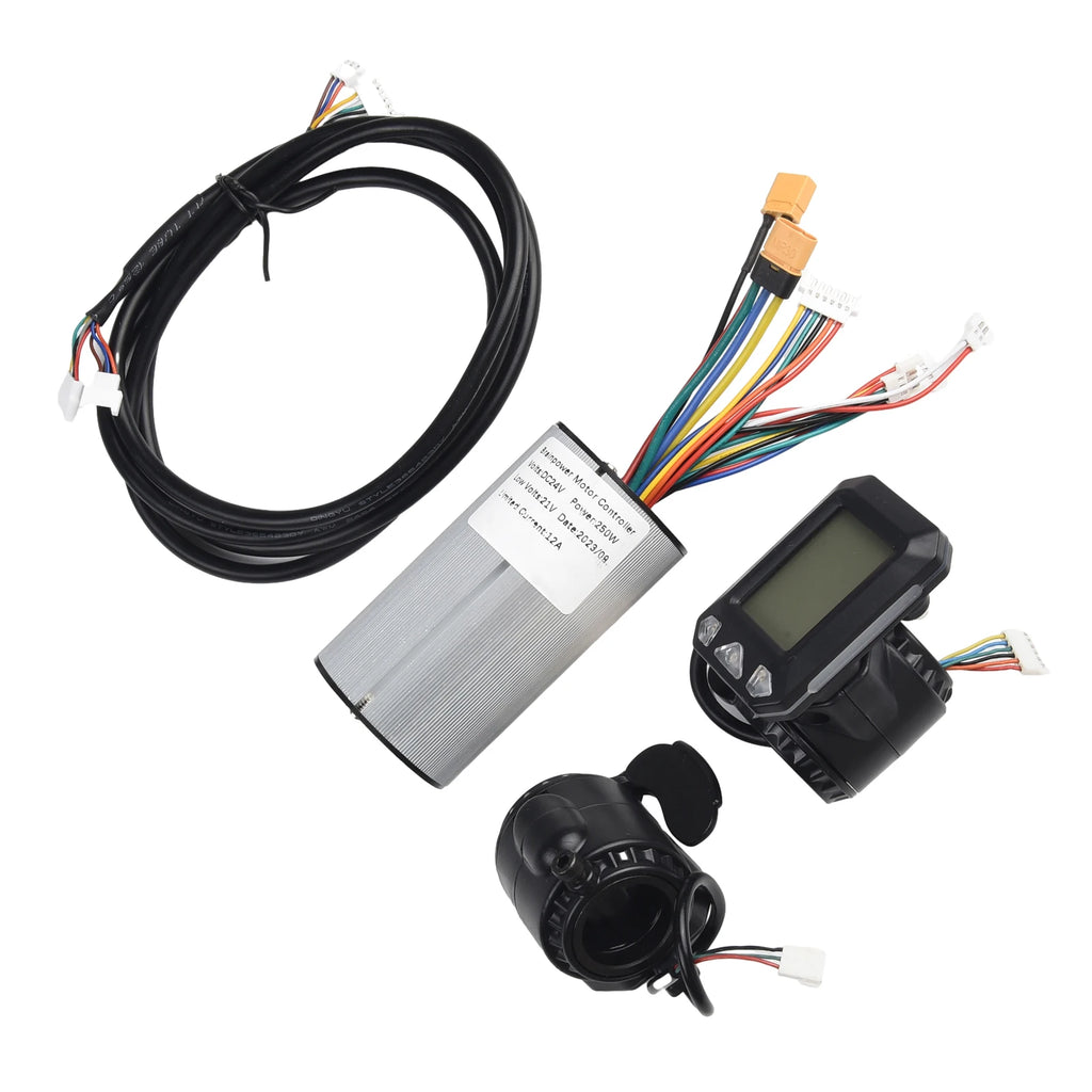 Reliable Electric Scooter Controller with LCD Display and Advanced EABS Brake System Fits Various Wheel Sizes and Power Ratings