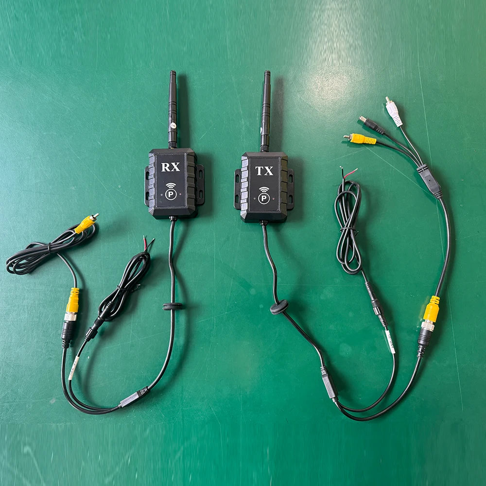 Car AHD Wireless HD Video Transmitter And Receiver, Suitable For Trucks Below 1080p, Camping Trailers, With Trailer Cameras