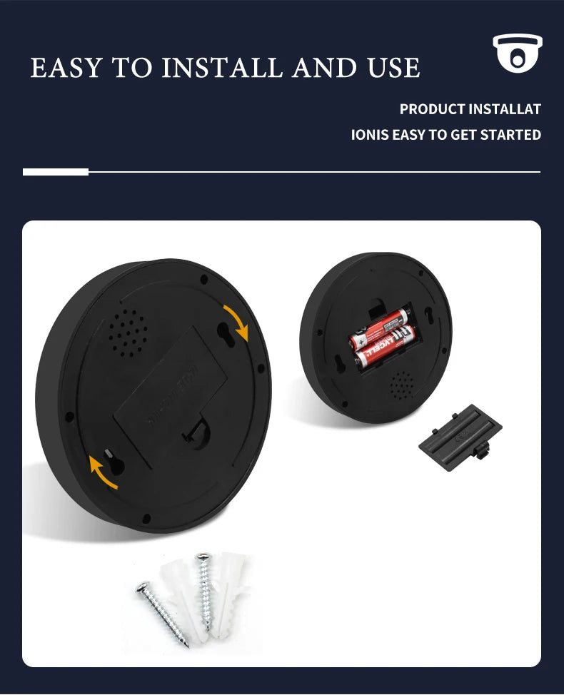 Creative Black Plastic Dome CCTV Dummy Camera Flashing Led Fake Camera Power Via AA Battery Surveillance Security System
