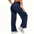 Straight-Leg Pants Ultra Soft Butter Fabric Women's Mid-Waist Yoga Pants GYM Naked Feel Pilates Running Sport Trousers