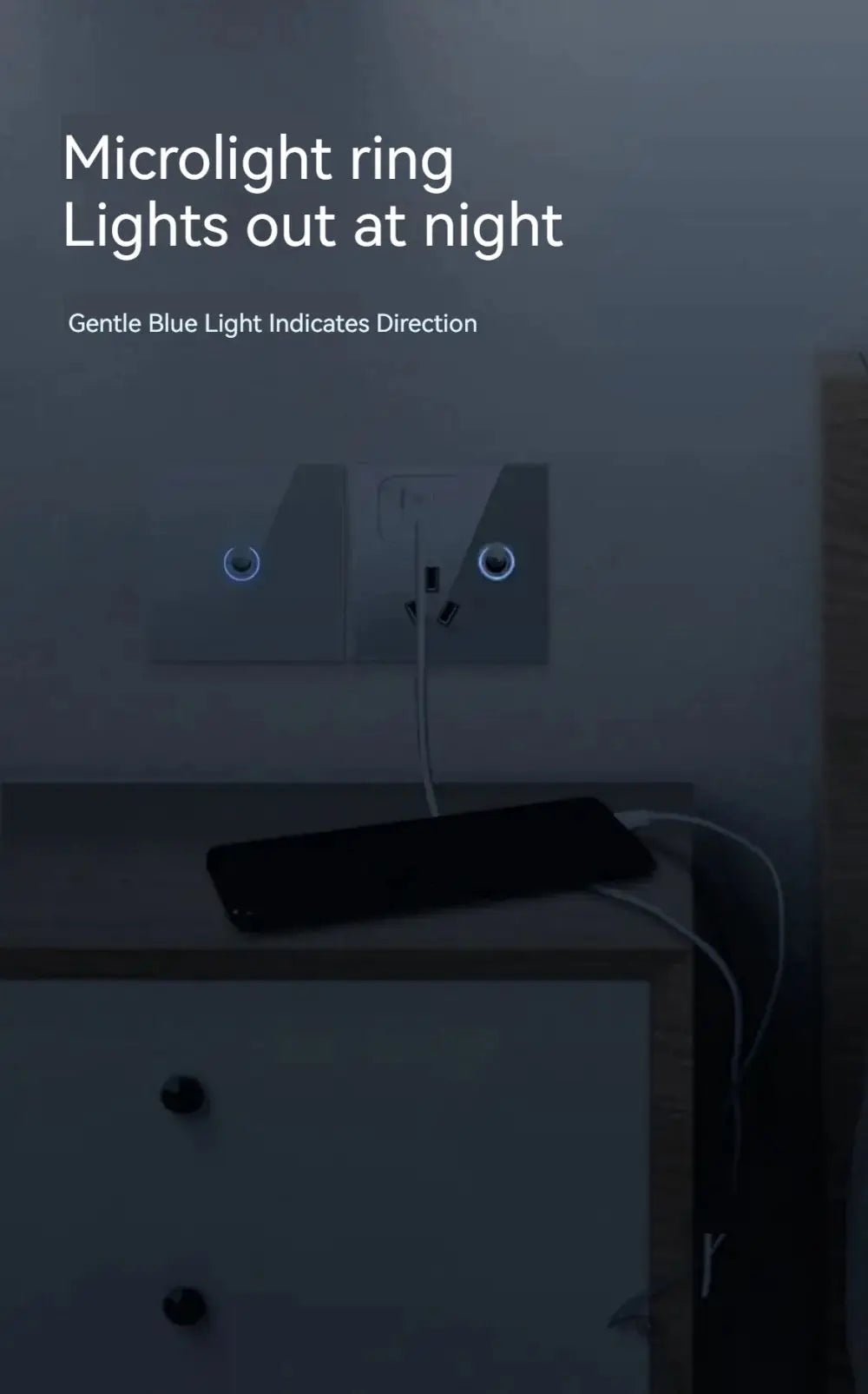White Tempered Glass Work Driving Arm Wall Light Switch Led Indicator Light EU UK Standard 1/2/3/4gang Bedroom Usb Switch Socket