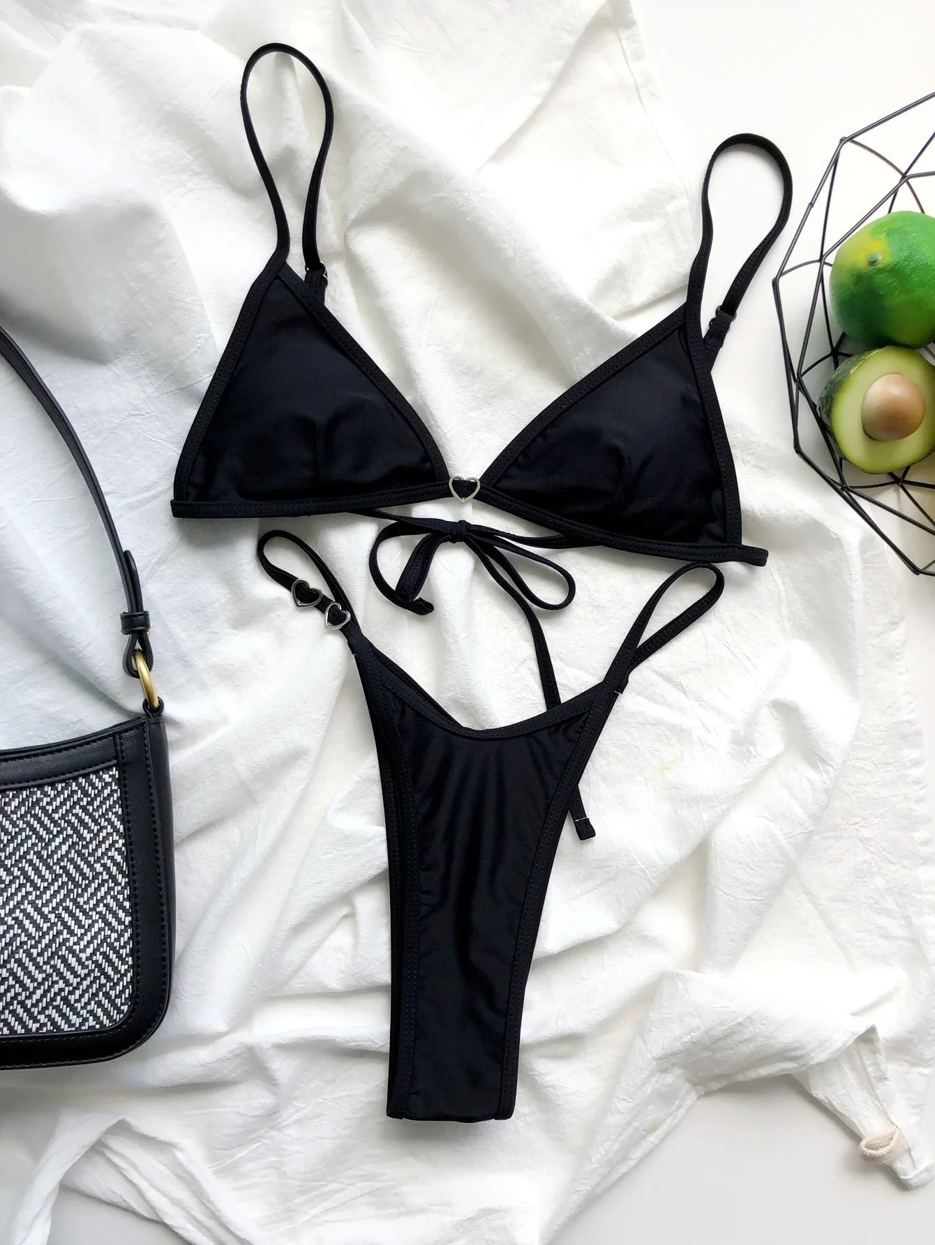 Bikinis 2026 Woman Sexy Triangle Swimwear Womens Two-piece Swimsuit Micro Bikini Womens Thong Bikini Set Brazilian Bathing Suit