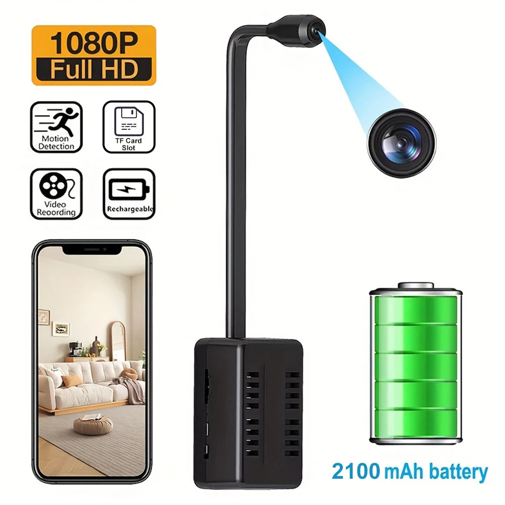 HD 1080P Mini Camera Motion Detection WiFi Camera Video Recorder Indoor Security Protection Surveillance Camcorder Remote View