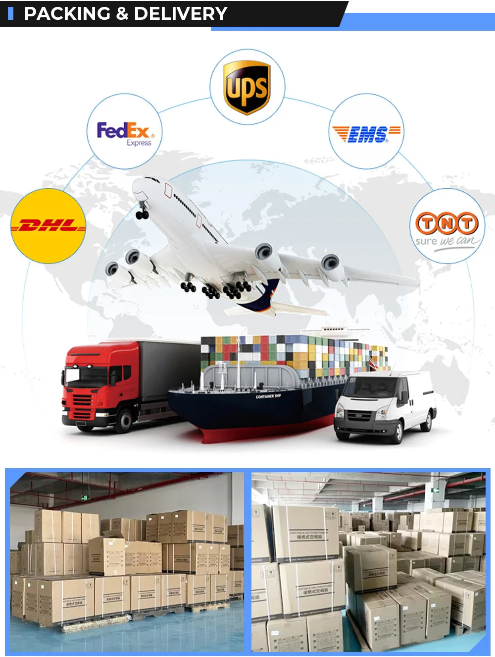 OEM 110V 220V Factory Direct Mini Portable AC air Conditioner Mobile for Rv Tent Outdoors Truck Car