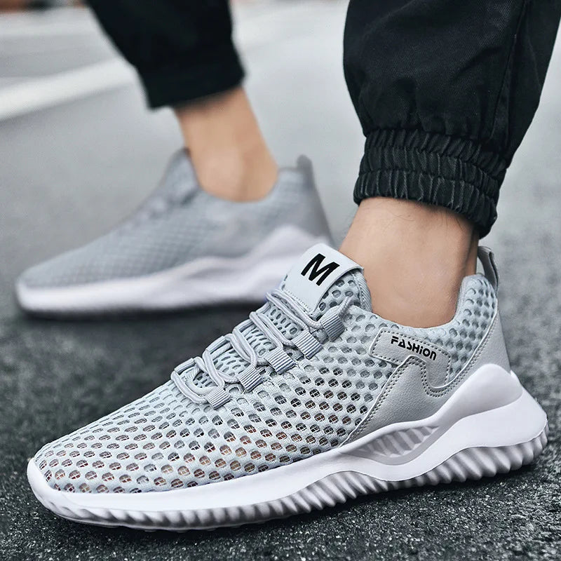 2026 Summer Men's Loafers Walking Mesh Breathable Summer Comfortable Casual Shoes Sneakers Zapatillas Hombre Men Running shoes