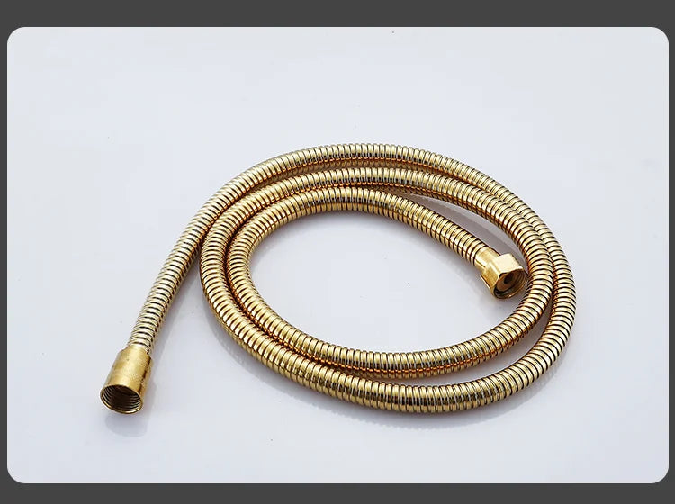 Hot Cold Bathroom Shower Set 12 Inch Rain Shower Head Quality Brass Bathroom Mixer Faucet Black Gold Thermostatic Shower System