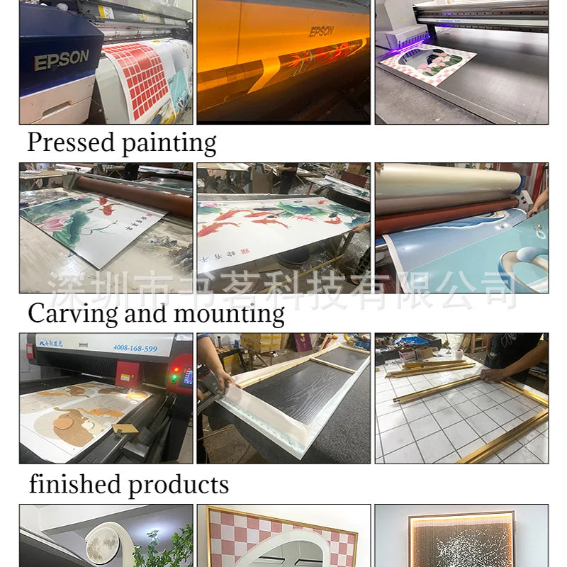 Corridor Decoration Painting Modern Light Luxury Creative Simplicity Landscape Arch Wall Painting Crystal Porcelain Painting