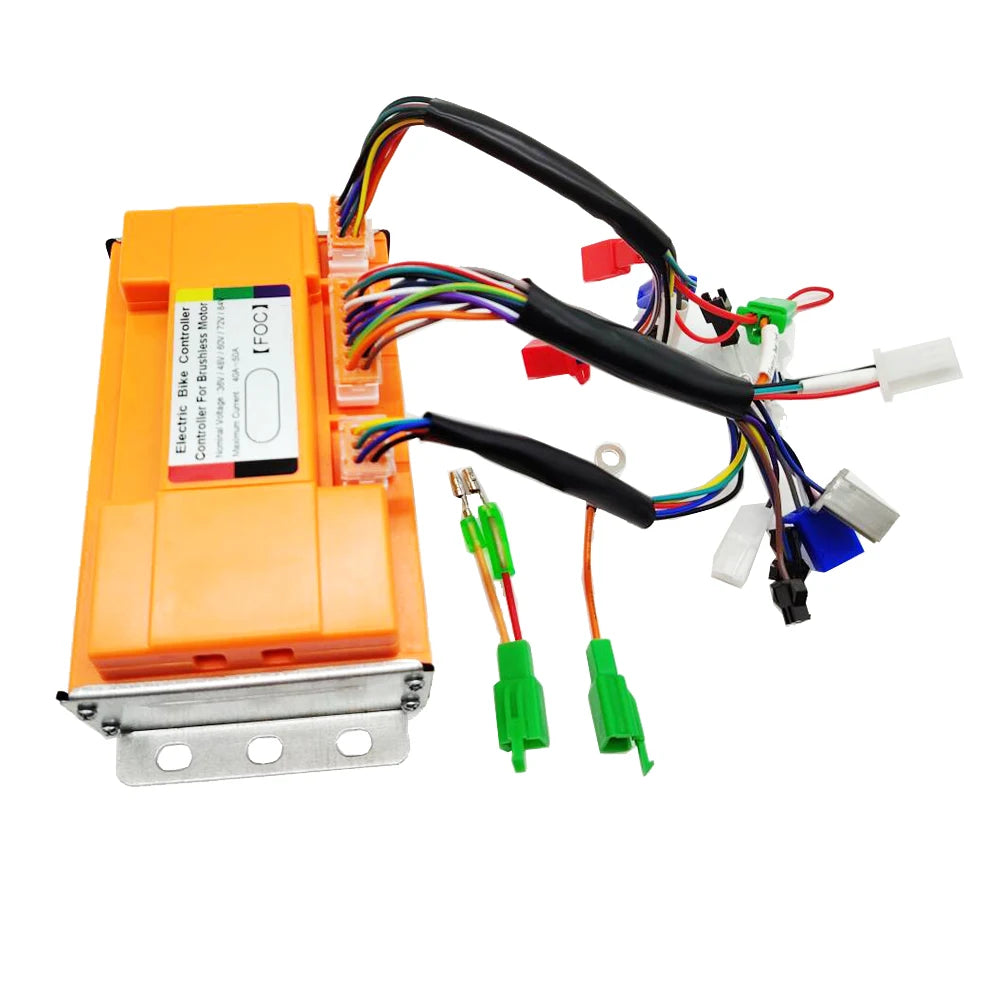 Electric Bicycle Brushless Controller 36V 48V 60V 72V 1000W-1500W Sine Wave Controller Electric Scooter Accessories