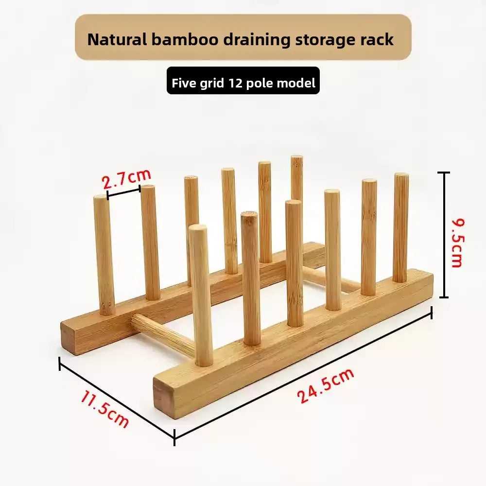 Multifunctional Cup Plate Organizer with Cutting Board Holder, Space Saving Eco-Friendly Kitchen Storage for Home & Supermarket