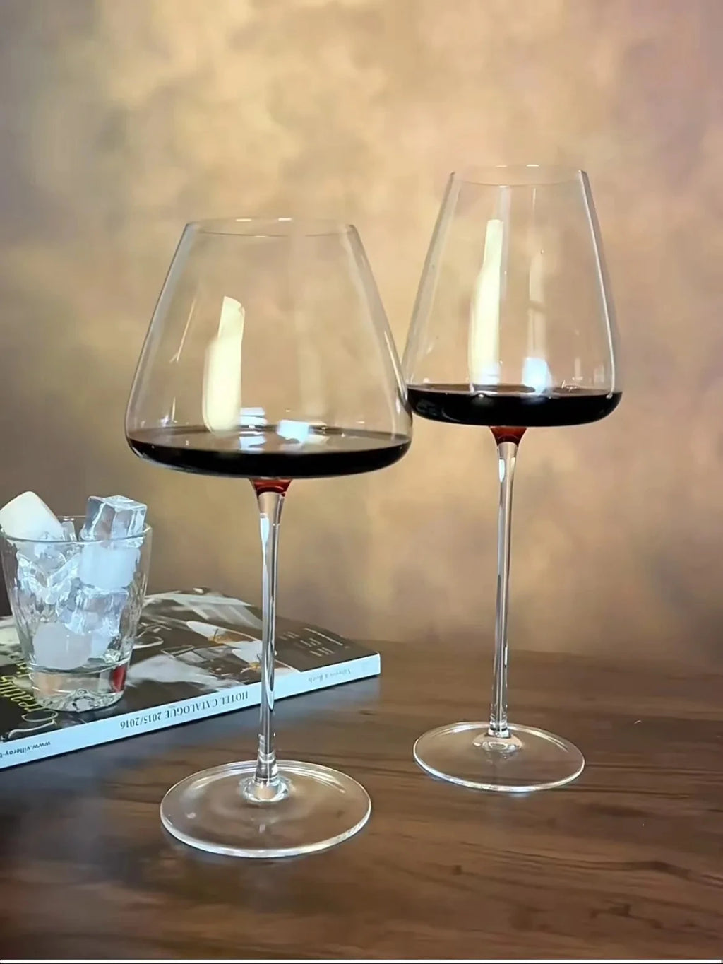 Large European Wine Glasses Burgundy Clear Red Wine Glasses High Value Crystal Glass Grape Champagne Glasses High Capacity