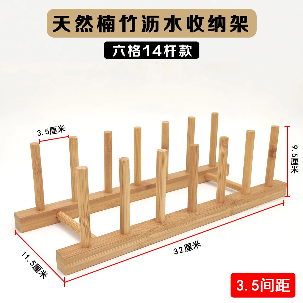 Multifunctional Cup Plate Organizer with Cutting Board Holder, Space Saving Eco-Friendly Kitchen Storage for Home & Supermarket