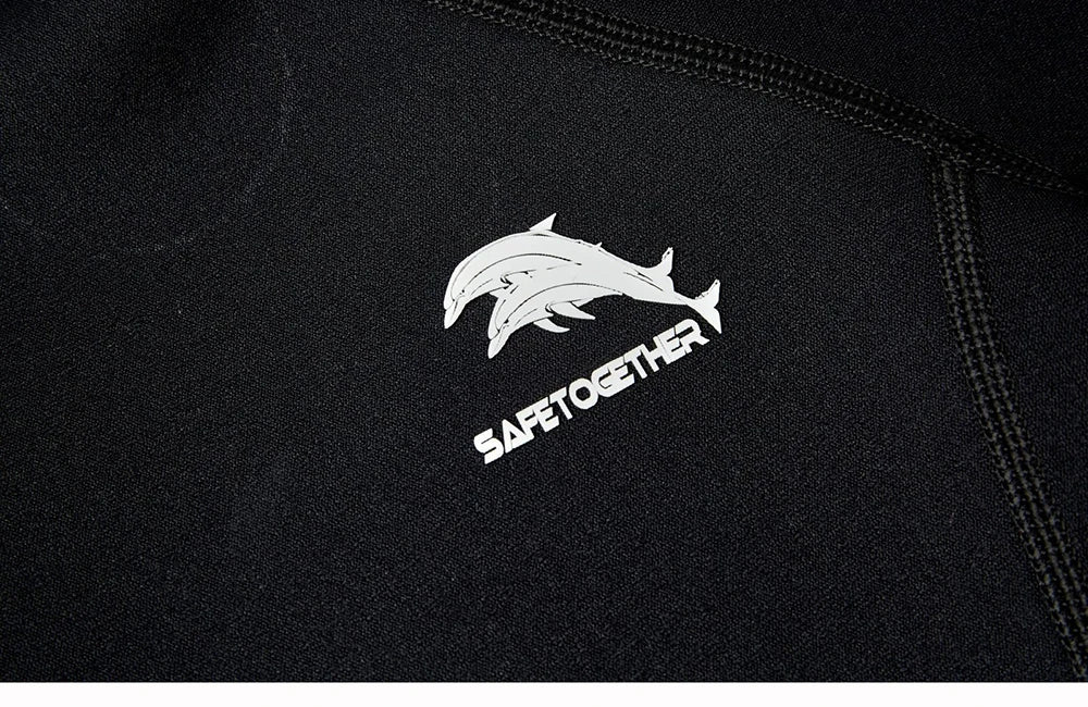 New 2mm Neoprene Wetsuit Ladies Split Top Jacket Warm Swimming Snorkeling Surfing Top Water Sports Windsurfing Wetsuit Top