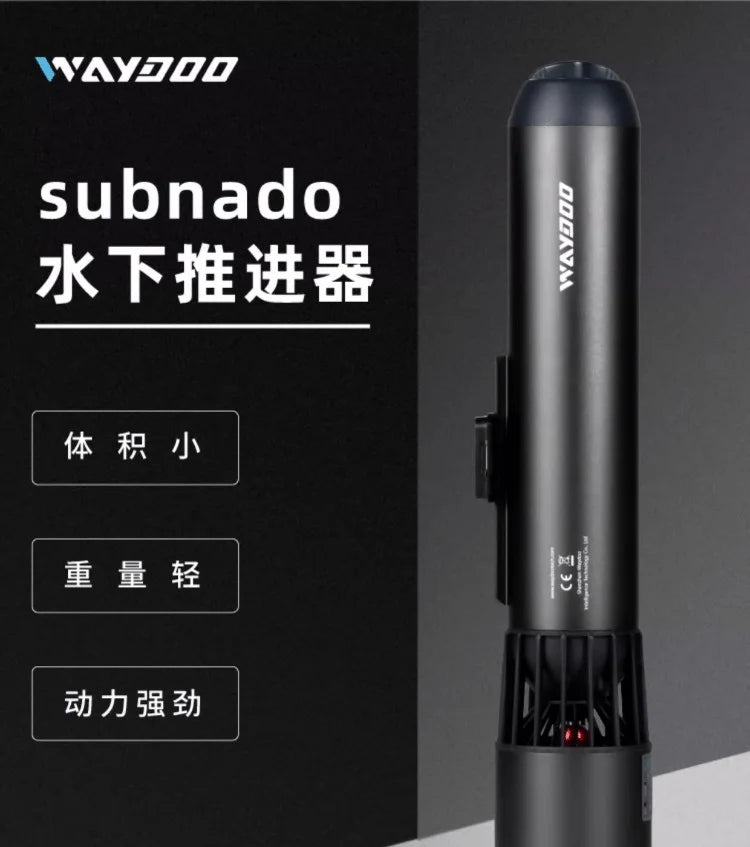 Waydoo Subnado Underwater Scooter Free Diving Thruster Swimming Floating Lung with Strong Driving Force for Underwater Sports