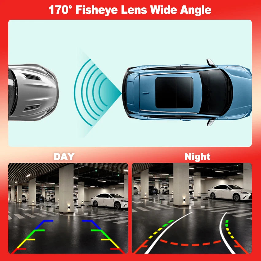 170 Degree 1080x720P HD Waterproof Car Vehicle Rear View Reverse Camera For Citroen C2 C3 Picasso C4 Pallas Cactus C5 C6 DS3 DS5